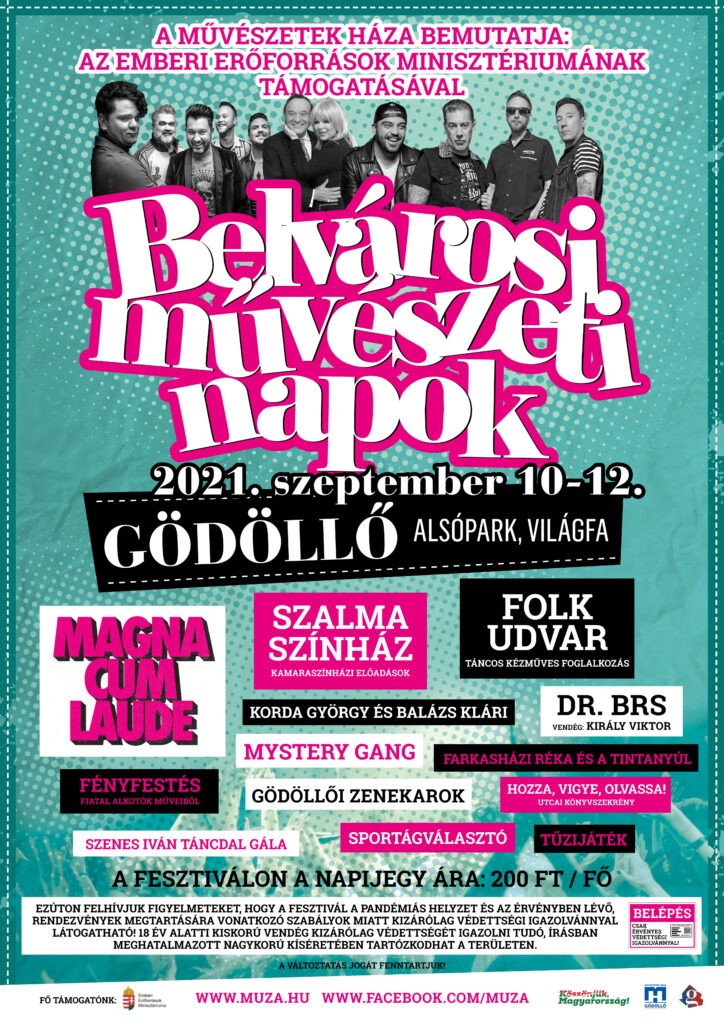 Gödöllő Város Önkormányzata - Belvárosi Művészeti Napok 2021.szeptember 10-12.