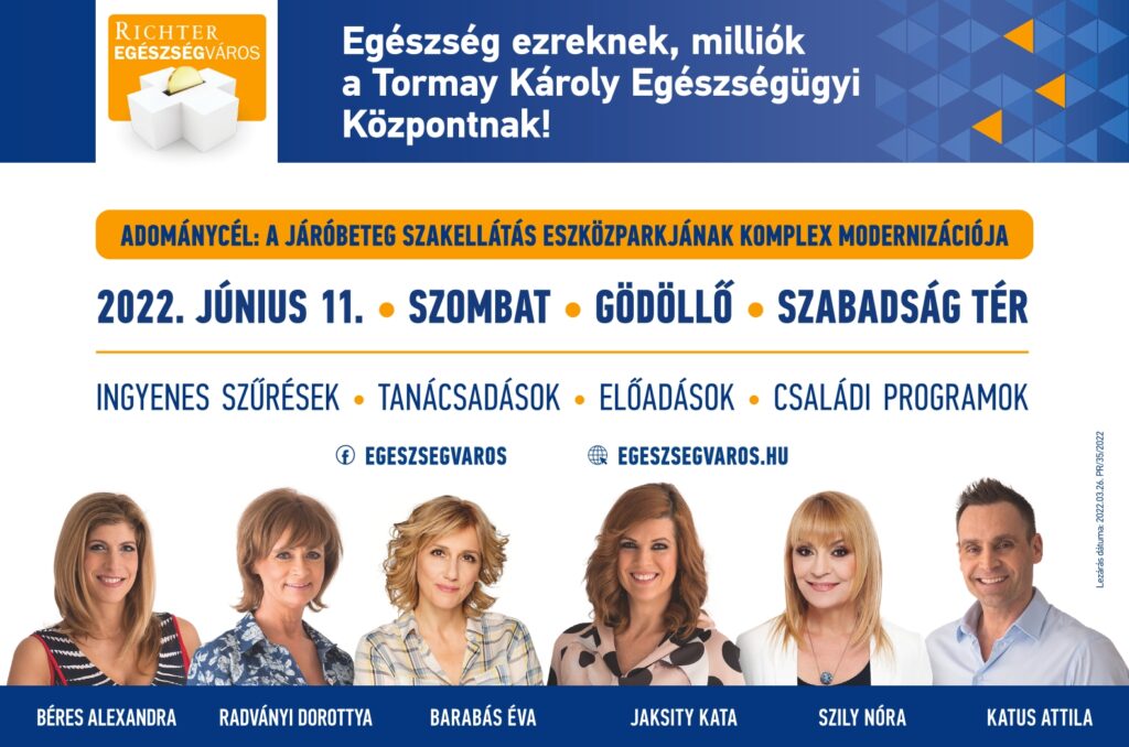 Június 11.: Richter Egészségváros - Gödöllő Gödöllő Város Önkormányzata Gödöllő Város Önkormányzata - Június 11.: Richter Egészségváros - Gödöllő
