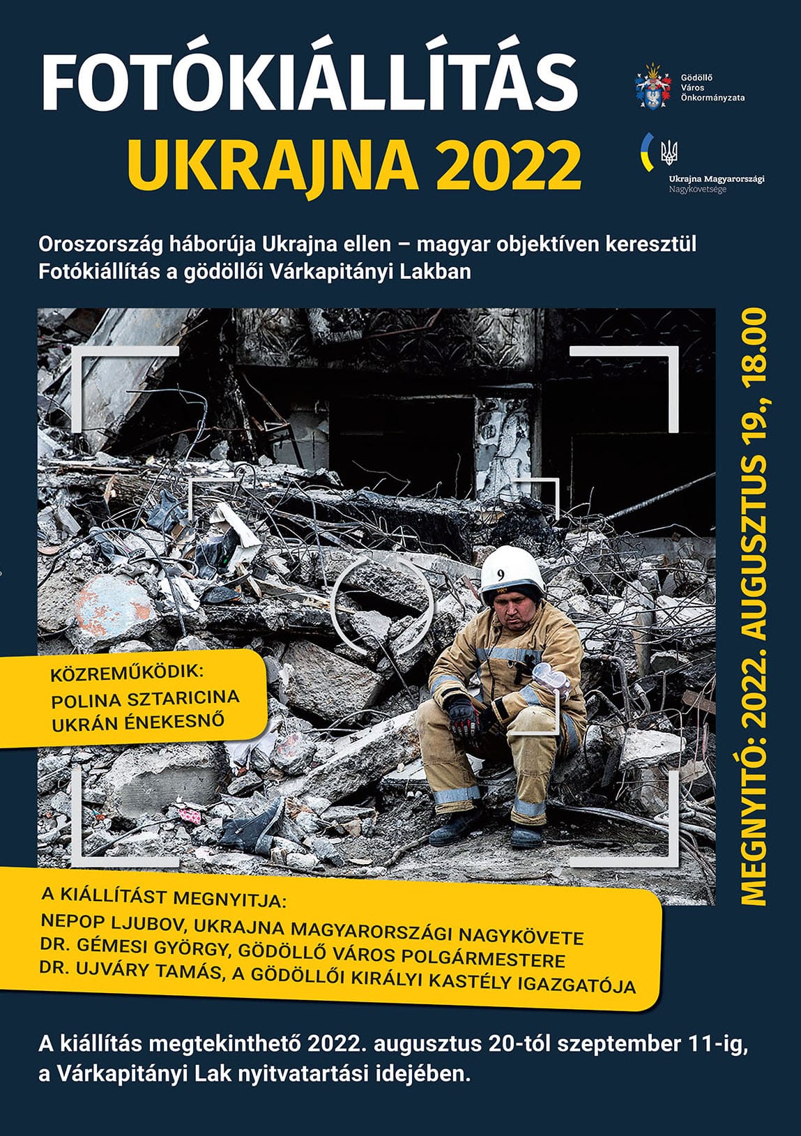 Ukrajna 2022 Fotókiállítás: Oroszország háborúja Ukrajna ellen – magyar objektíven keresztül